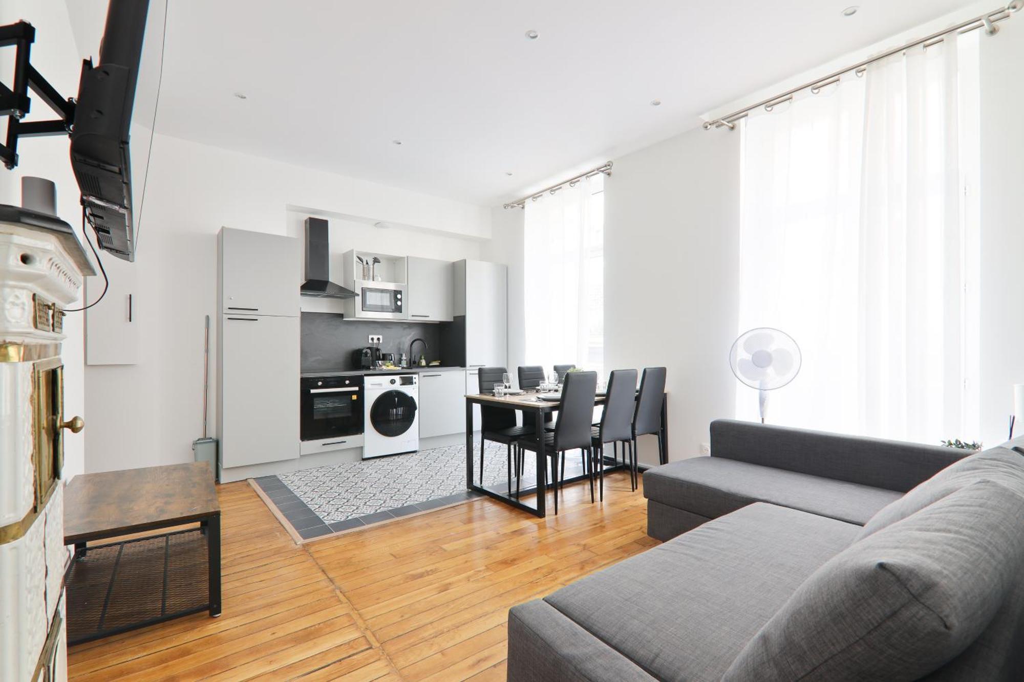 2 Bedroom Appartement Quartier Le Marais Free Netflix Paris Dış mekan fotoğraf